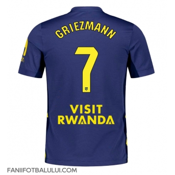 Atletico Madrid Antoine Griezmann #7 Tricou Fotbal Replică 2025-26 Barbati Deplasare